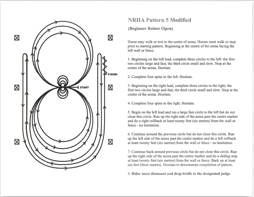 NRHA Pattern 5 Modified
