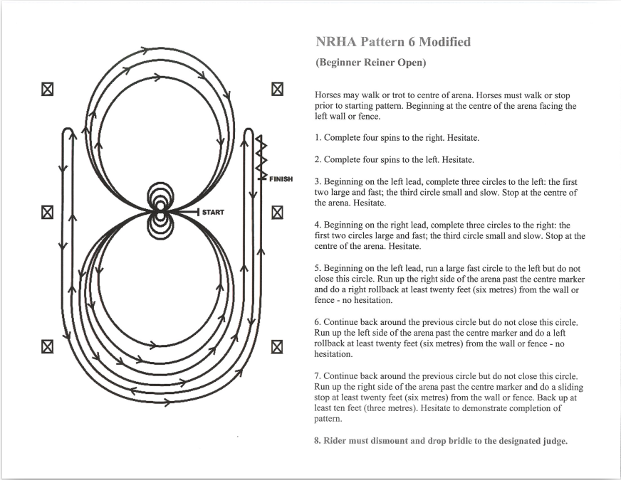 NRHA Pattern 6 Modified